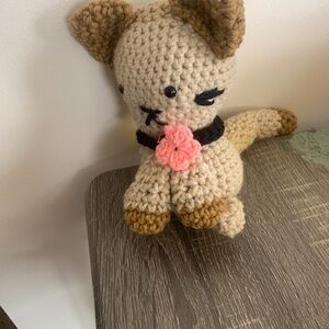 Crochet Cat Stuffed Animal